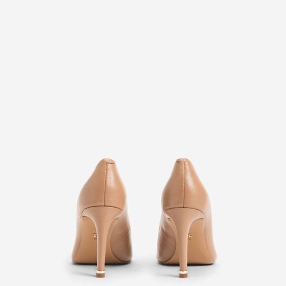 Kenneth Cole RILEY 85 LEATHER HEEL WITH REBOUND size 8 latte NWT in box - Picture 3 of 14